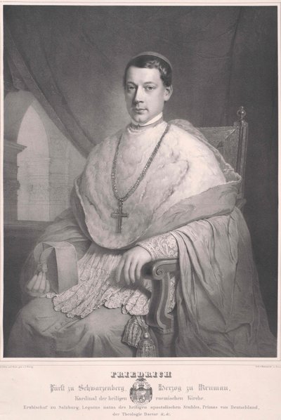 Frederick kreivi Schwarzenberg-Krumau tekijältä Artist Unknown