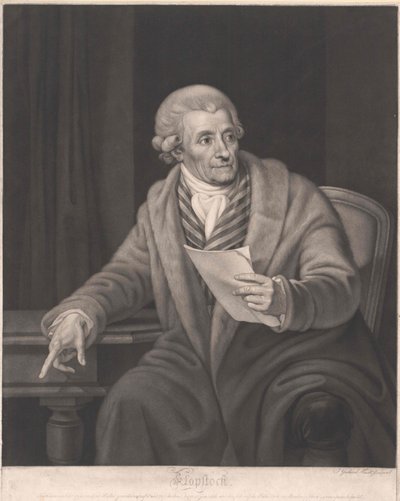 Friedrich Gottlieb Klopstock tekijältä Artist Unknown