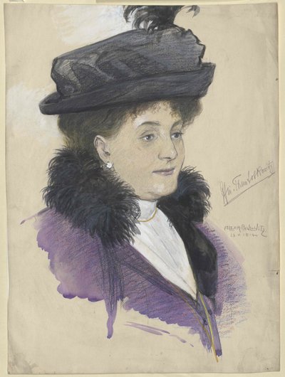 Gabriele prinsessa Lobkowitz tekijältä Artist Unknown