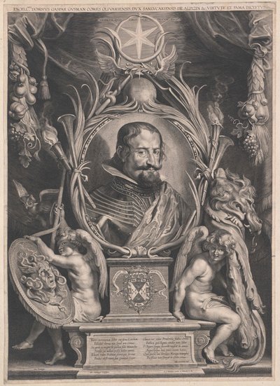 Gaspar San Lucar de Baramedan herttua Kreivi Duca Olivarez z Guzman tekijältä Artist Unknown