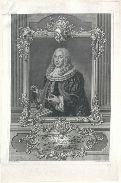 George Christoph Erlabeck tekijältä Artist Unknown