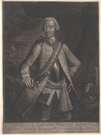 Gideon Ernst paroni Loudon tekijältä Artist Unknown