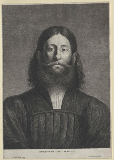 Giorgione (painettu) tekijältä Artist Unknown