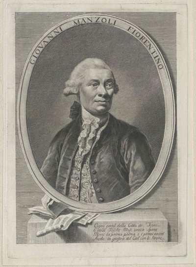 Giovanni Manzuoli (painettu) tekijältä Artist Unknown