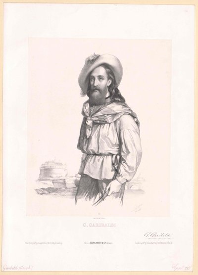 Giuseppe Garibaldi tekijältä Artist Unknown