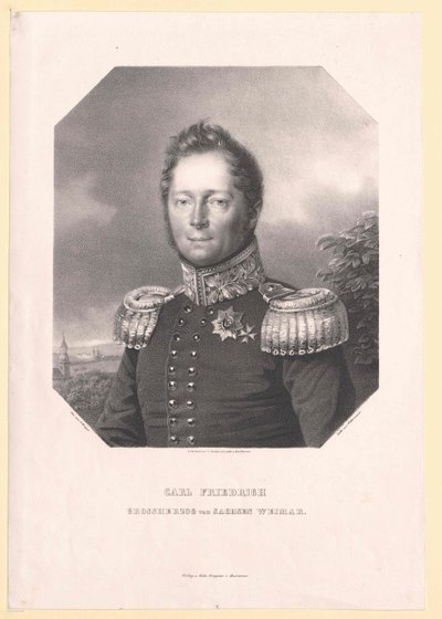 Sachsen-Weimarin suurherttua Eisenach Karl Friedrich tekijältä Artist Unknown