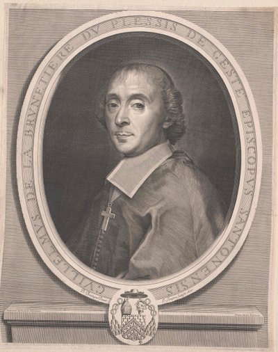 Guillaume de La Brunetiere te Plessis-Gest00000000 (painettu) (tuloste) tekijältä Artist Unknown