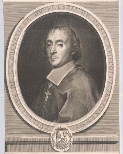 Guillaume de La Brunetiere te Plessis-Gest00000000 (painettu) (tuloste) tekijältä Artist Unknown