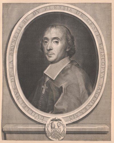 Guillaume de La Brunetiere te Plessis-Gest00000000 (painettu) (tuloste) tekijältä Artist Unknown