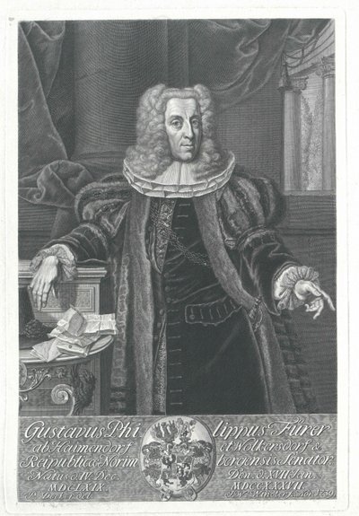 Gustav Philipp Fuerer von Haimendorf tekijältä Artist Unknown