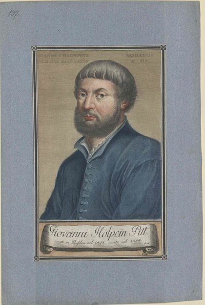 Hans Holbein (painettu) tekijältä Artist Unknown