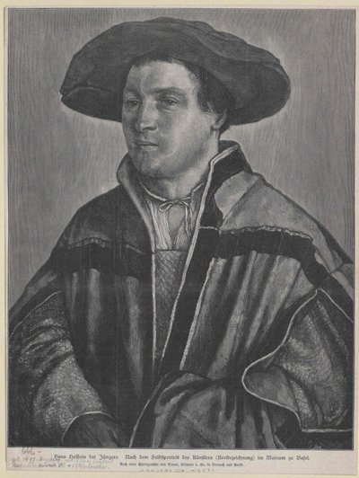 Hans Holbein (painettu) tekijältä Artist Unknown