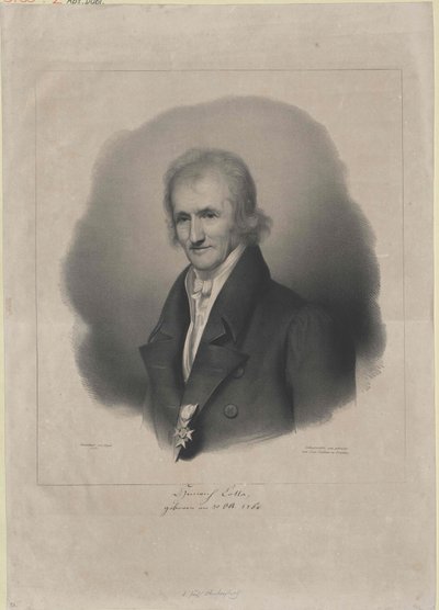 Heinrich von Cotta (painettu) tekijältä Artist Unknown