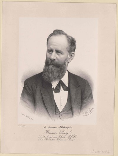 Hermann Nothnagel (painettu) tekijältä Artist Unknown