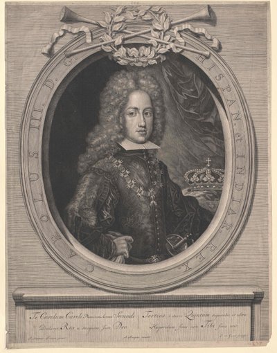 Pyhän Rooman keisari Kaarle VI tekijältä Artist Unknown