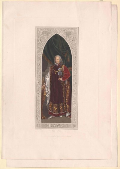 Pyhän Rooman keisari Frans I tekijältä Artist Unknown