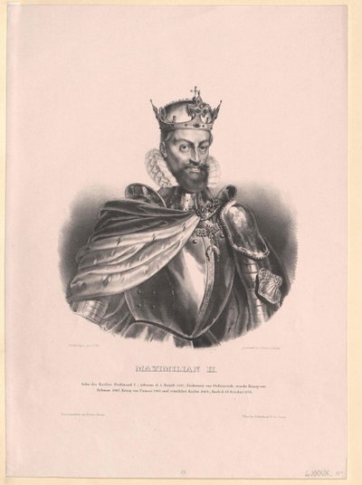 Pyhän Rooman keisari Maximilian II tekijältä Artist Unknown