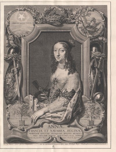 Espanjan infanta Anna tekijältä Artist Unknown