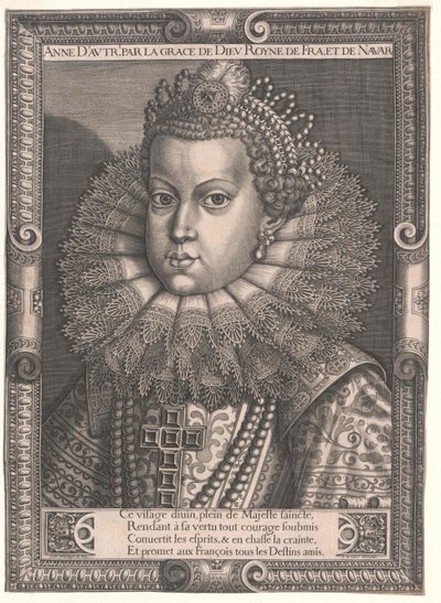 Espanjan infanta Anna tekijältä Artist Unknown