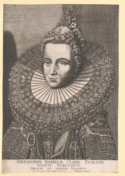 Espanjan infanta Isabella Clara Eugenia Isabella Clara Eugenia tekijältä Artist Unknown