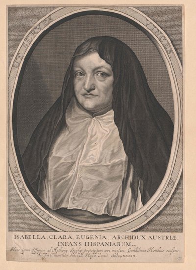Espanjan infanta Isabella Clara Eugenia Isabella Clara Eugenia tekijältä Artist Unknown