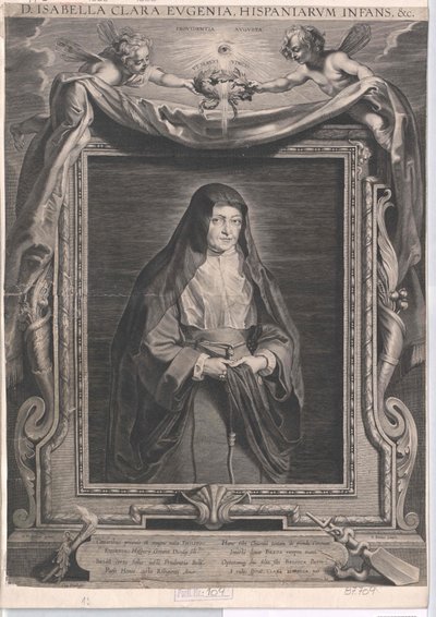 Espanjan infanta Isabella Clare Eugenia Isabella Clare Eugenia tekijältä Artist Unknown