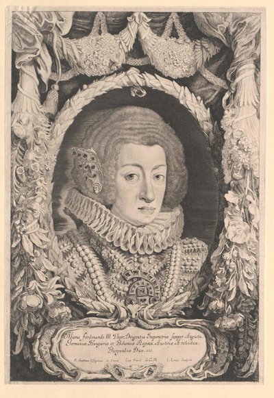 Espanjan infanta Maria Anna tekijältä Artist Unknown
