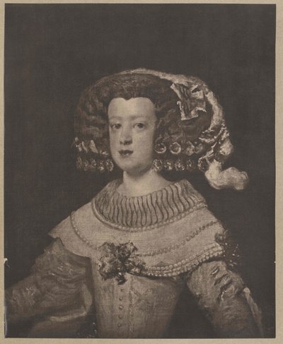 Espanjan infanta Maria Theresia tekijältä Artist Unknown