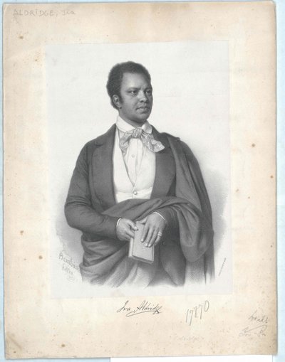 Ira Frederick Aldridge tekijältä Artist Unknown