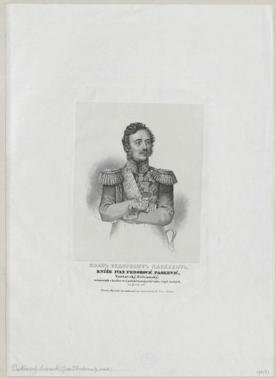 Ivan kreivi Paskevich-Erivan tekijältä Artist Unknown