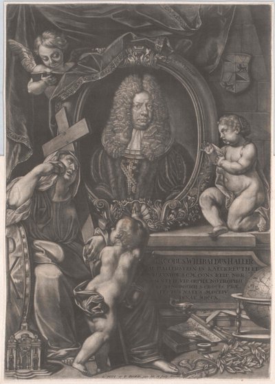Jacob Wilibald Haller von Hallerstein (tuloste) tekijältä Artist Unknown