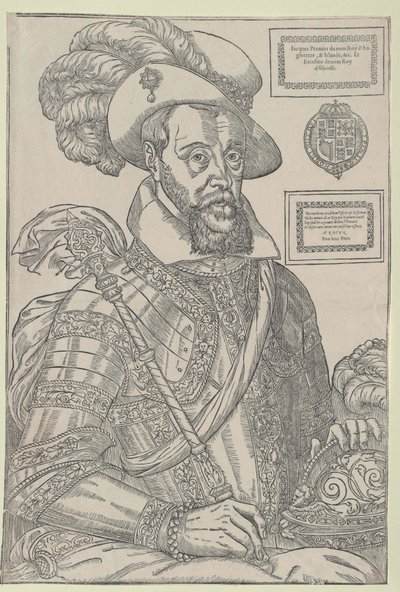Jakob I Englannin kuningas, tekijältä Artist Unknown