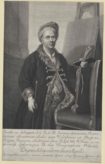 Jakob van Schuppen tekijältä Artist Unknown