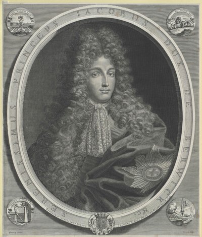 James Berwickin herttua Fitzjames (tulosta) tekijältä Artist Unknown
