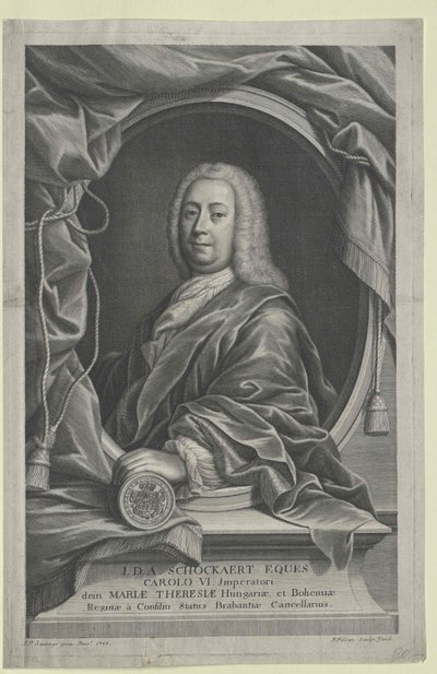 Jean Daniel Antoine Comte de Thirimont Scockart (tuloste) tekijältä Artist Unknown