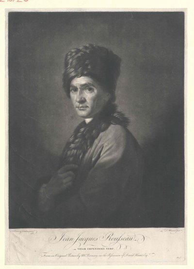 Jean Jacques Rousseau tekijältä Artist Unknown