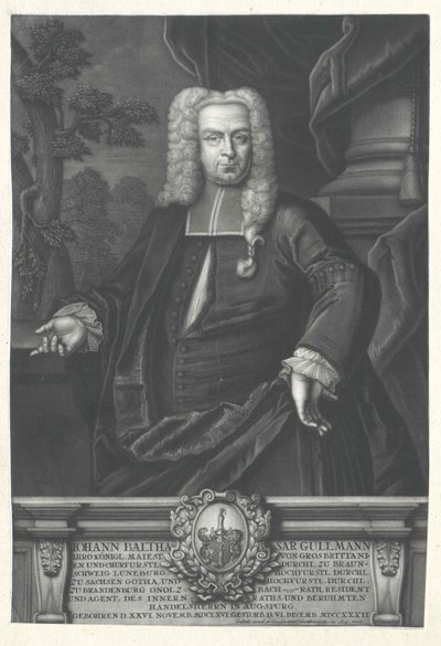 Johann Balthazar Gullmann tekijältä Artist Unknown