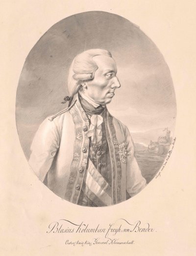 Johann Blaise Baron Bends tekijältä Artist Unknown