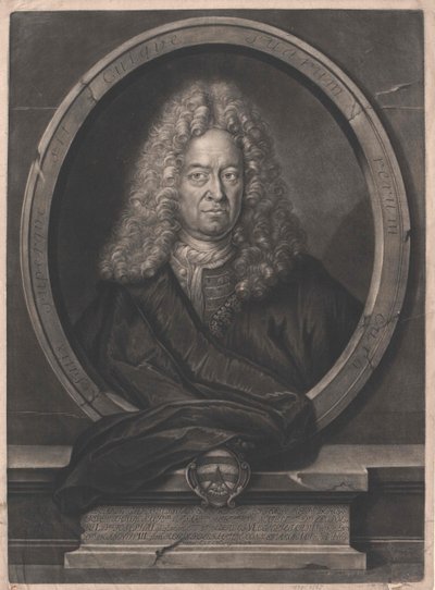 Johann Christoph von Ettner ja Eiteritz tekijältä Artist Unknown