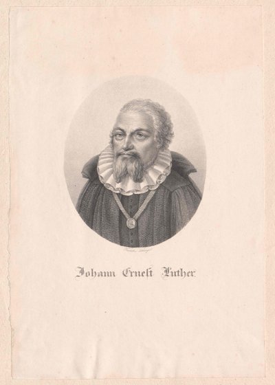 Johann Ernst Luther tekijältä Artist Unknown