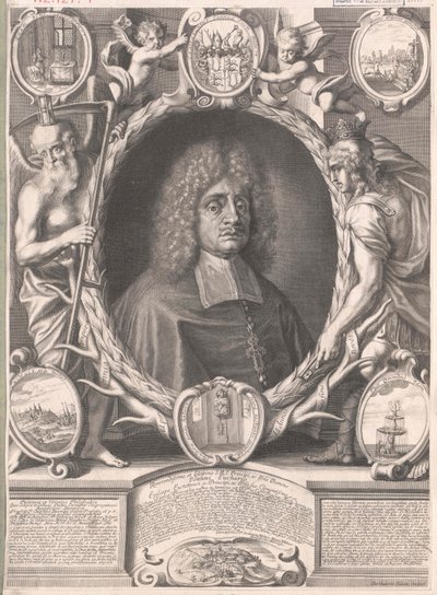 Johann Eucharius Baron Schenk von Castell (painos) tekijältä Artist Unknown