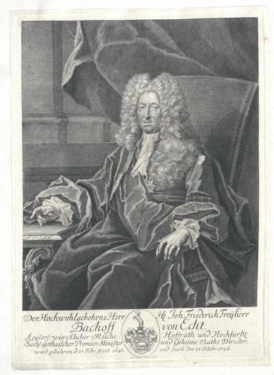 Johann Frederick vapaaherra Bachoff of lifelike tekijältä Artist Unknown