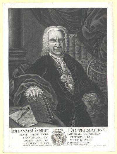 Johann Gabriel Doppelmayr tekijältä Artist Unknown