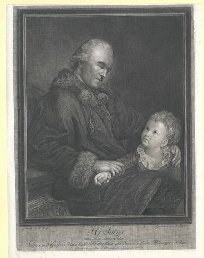 Johann Georg Sulzer tekijältä Artist Unknown
