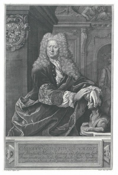 Johann Georg von Schmidt Altenstadtissa tekijältä Artist Unknown