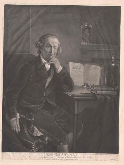 Johann Gottlob Leidenfrost tekijältä Artist Unknown