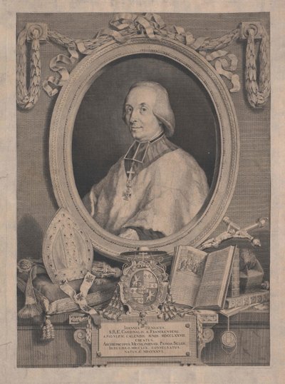 Johann Henry kreivi Frankenberg tekijältä Artist Unknown