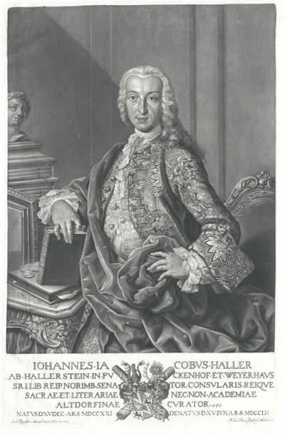 Johann Jacob Haller von Hallerstein tekijältä Artist Unknown