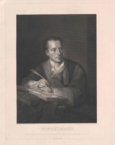 Johann Joachim Winckelmann tekijältä Artist Unknown