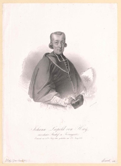 Johann Leopold von Hay tekijältä Artist Unknown